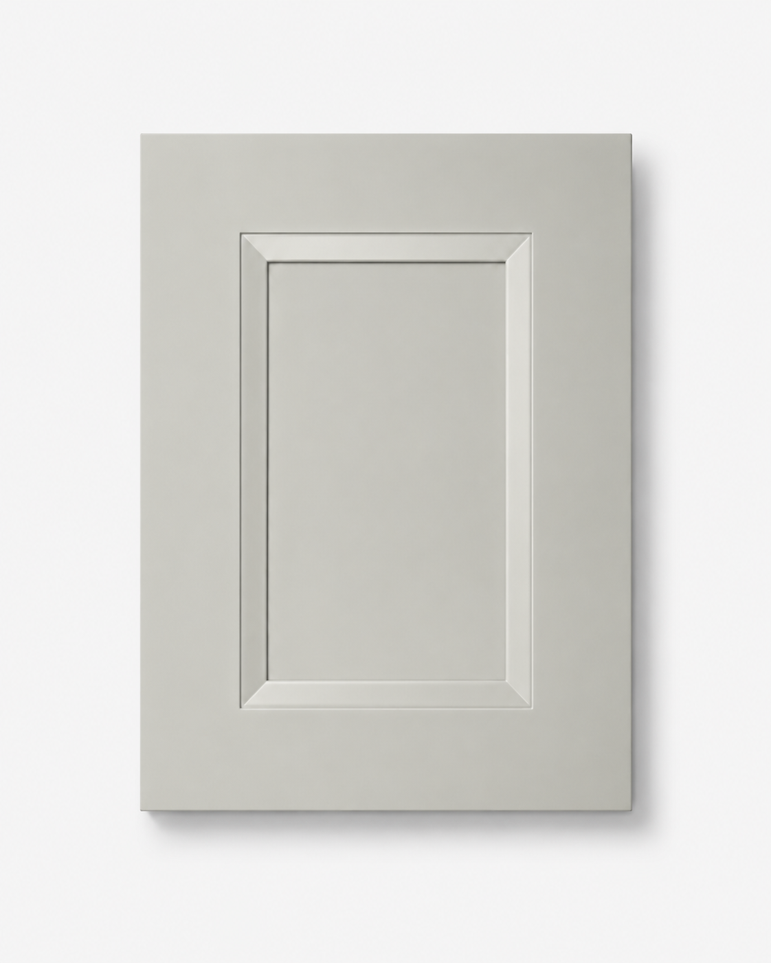 Opulent Ivory cabinet door — warm ivory finish with refined recessed panel